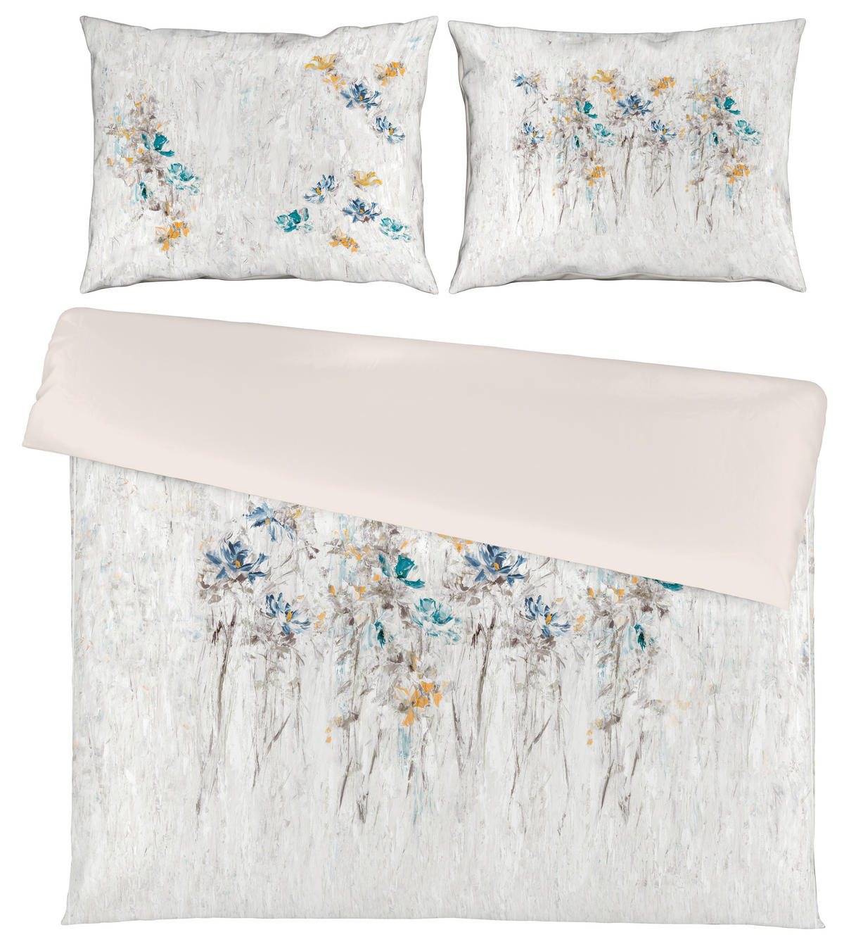 POSTELJINA 240/220 cm  DEA  - sivo-bež, Basics, tekstil (240/220cm) - Novel