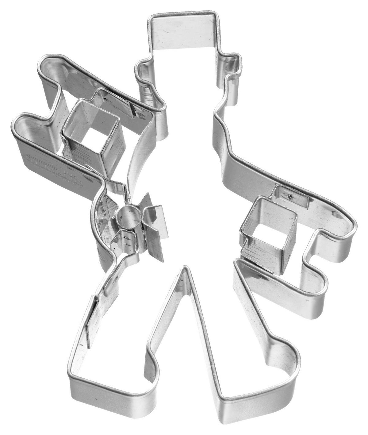 KEKSAUSSTECHFORM - Edelstahlfarben, Basics, Metall - Birkmann