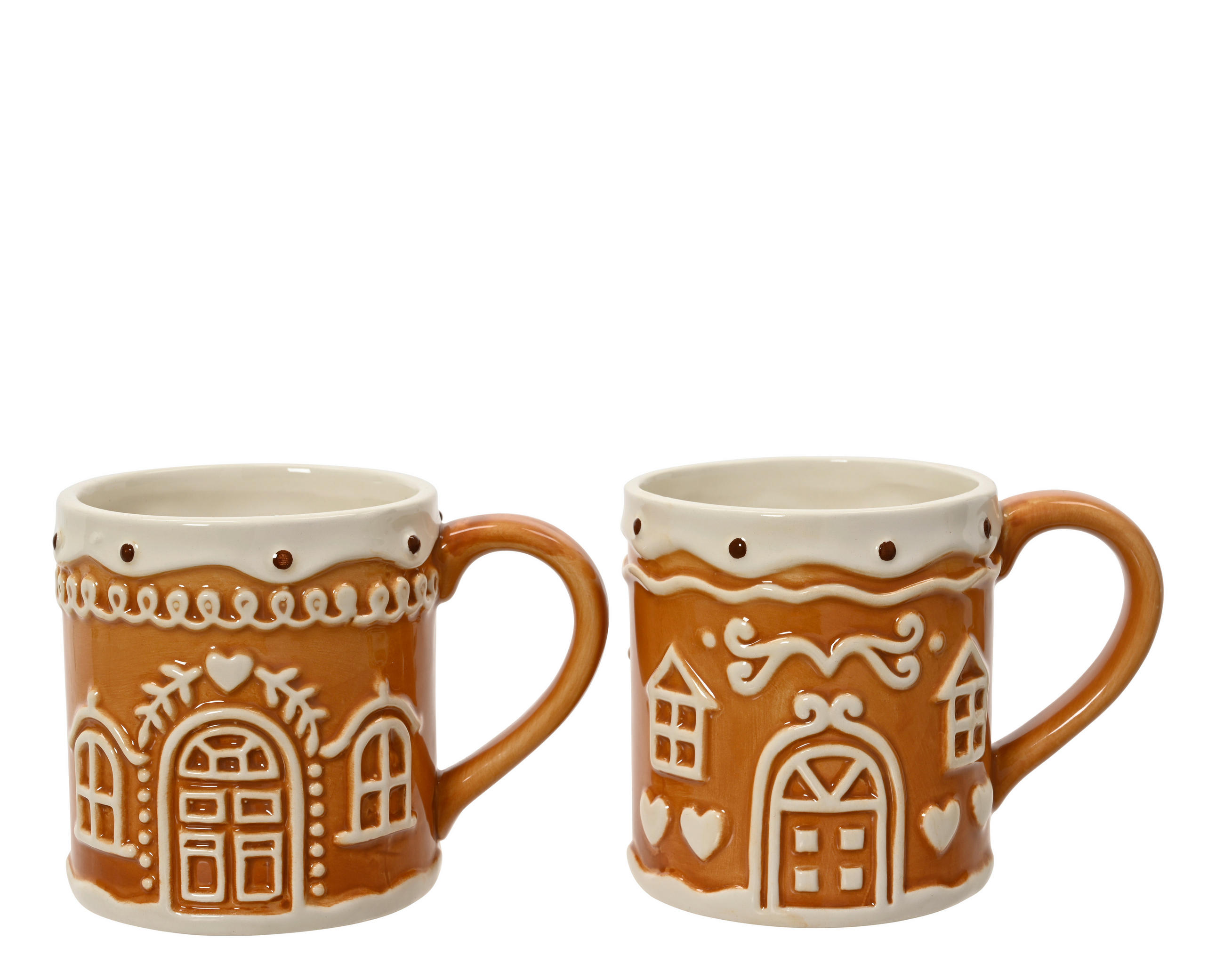 KAFFEEBECHER    - Braun, LIFESTYLE, Keramik (13/9/10cm)