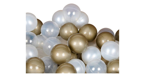 BÄLLESET  - Transparent/Perlmutt, Basics, Kunststoff - My Baby Lou