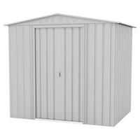 GERÄTEHAUS 245/220/185 cm  - Silberfarben, Basics, Metall (245/220/185cm)