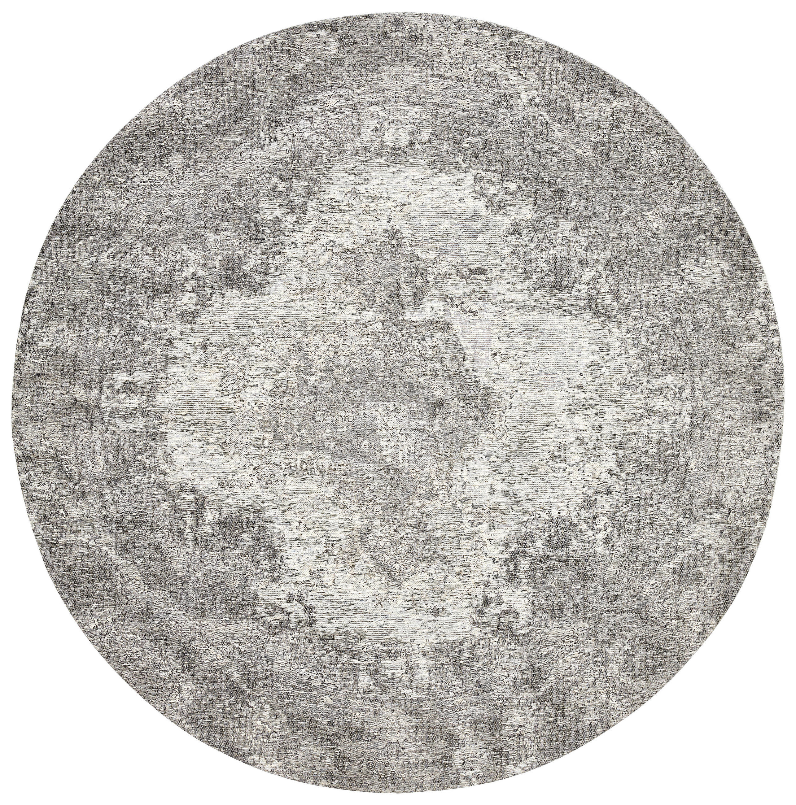 VINTAGE-TEPPICH 160 cm Silberfarben  - Silberfarben, Design, Textil (160cm) - Novel