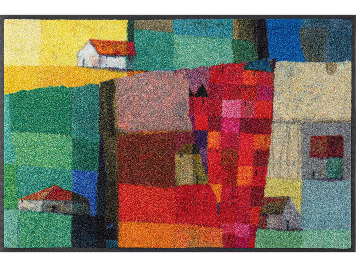 DVEŘNÍ ROHOŽKA, 40/60 cm vícebarevná - vícebarevná, Konvenční, textil/plast (40/60cm) - Esposa