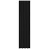 AKUSTIKPANEEL 4er-Set Nachbildung 4 Stück  - Schwarz, Design, Holzwerkstoff/Textil (30,5/132,5/1,8cm) - Xora