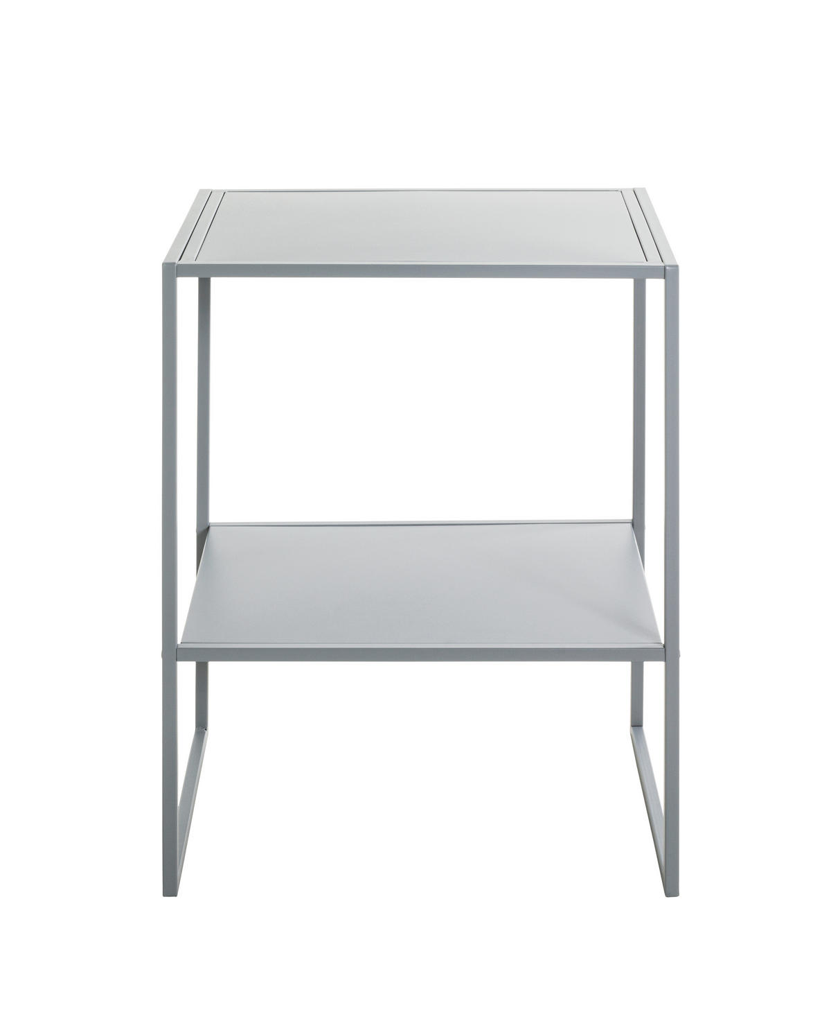 ODKLÁDACÍ STOLEK, šedá - šedá, Trend, kov (45/35/60cm)