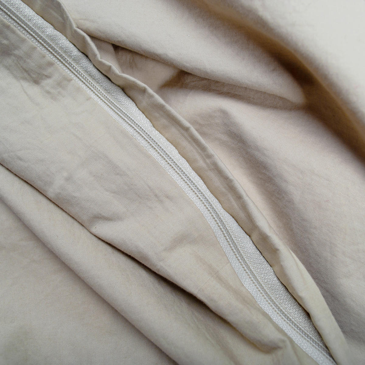 BETTDECKENBEZUG EASY Perkal 155/220 cm  - Naturfarben, Basics, Textil (155/220cm) - Zoeppritz