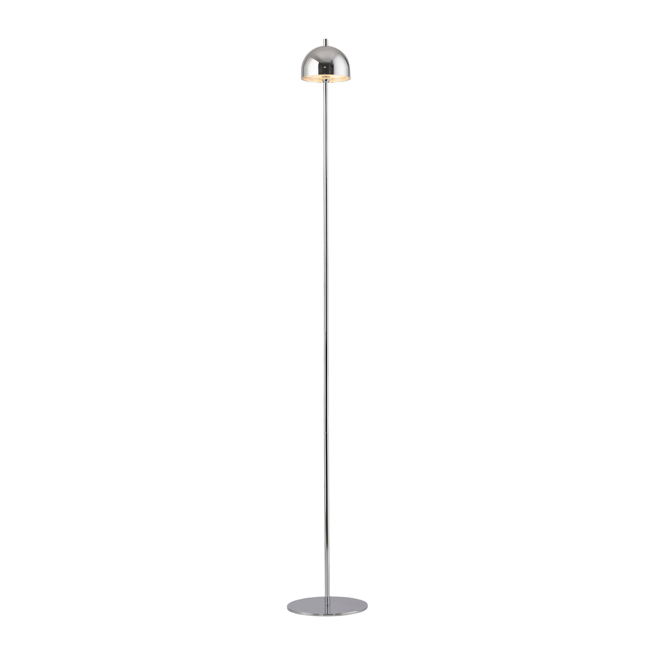 AKKU-STEHLEUCHTE 18/18/126 cm    - Chromfarben, Design, Kunststoff/Metall (18/18/126cm) - Schöner Wohnen
