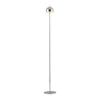 AKKU-STEHLEUCHTE 18/18/126 cm    - Chromfarben, Design, Kunststoff/Metall (18/18/126cm) - Schöner Wohnen