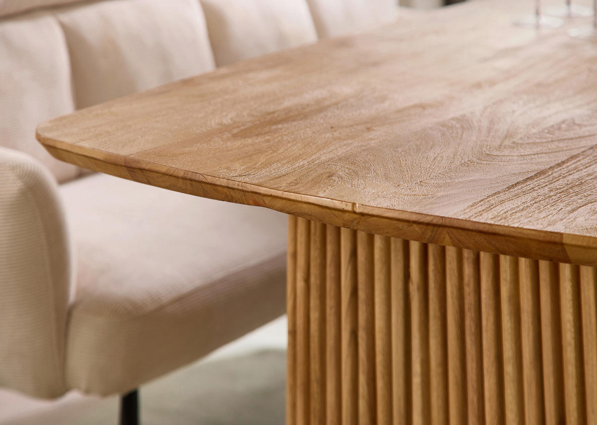 ESSTISCH in Holz 220/110/77 cm  - Akaziefarben, MODERN, Holz (220/110/77cm) - Livetastic