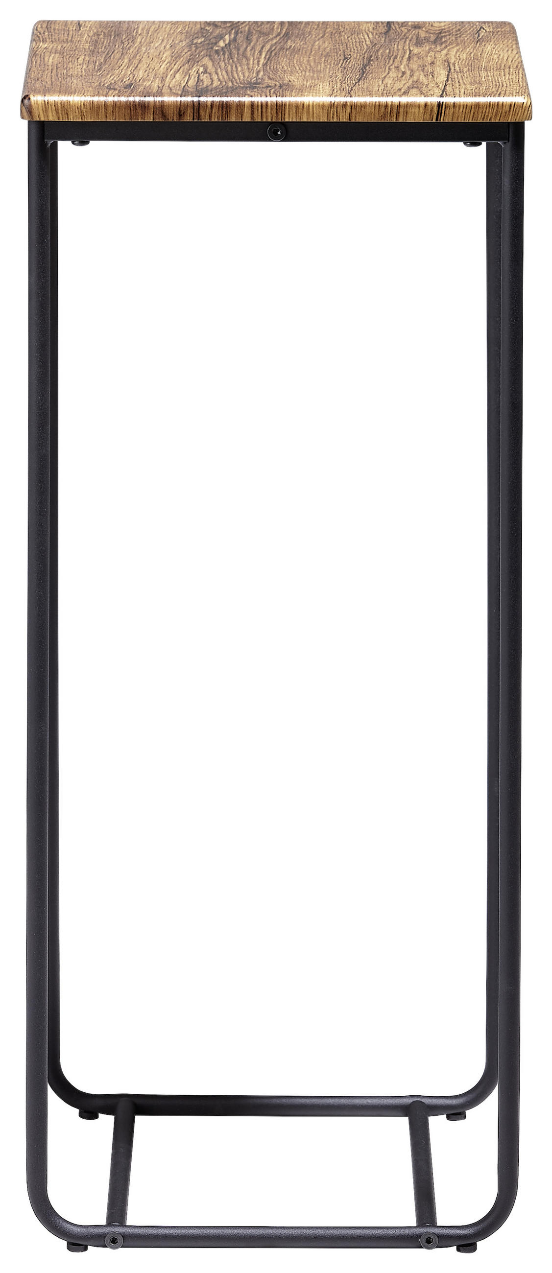 BLUMENSTÄNDER Metall  - Schwarz/Braun, Trend, Metall (30/30/70cm) - Carryhome