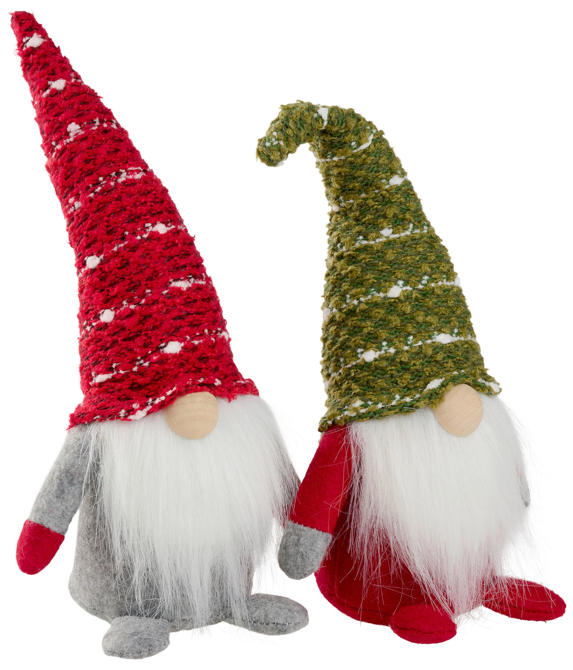TOMTENISSE  - röd/grön, Lifestyle, textil (25cm) - X-Mas