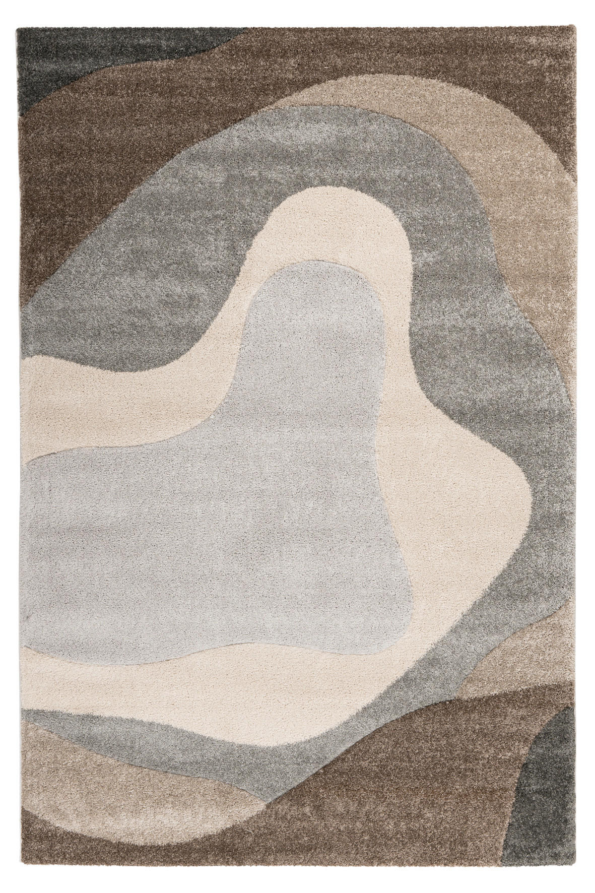 In- und Outdoorteppich 120/170 cm  - Taupe/Beige, Design, Textil (120/170cm) - Novel