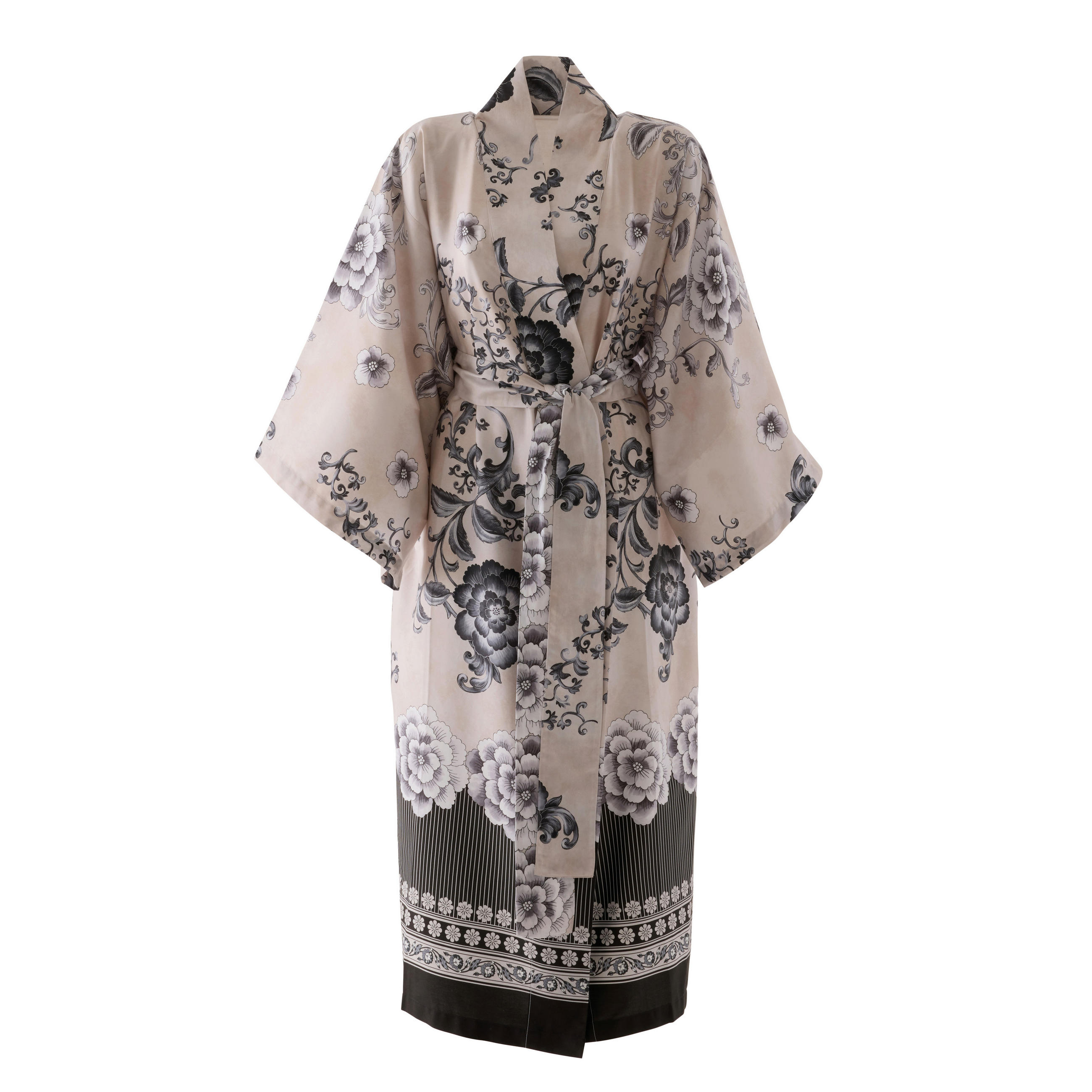 KIMONO   črna  S/M  - črna, Konvencionalno, tekstil (S/Mnull) - Bassetti