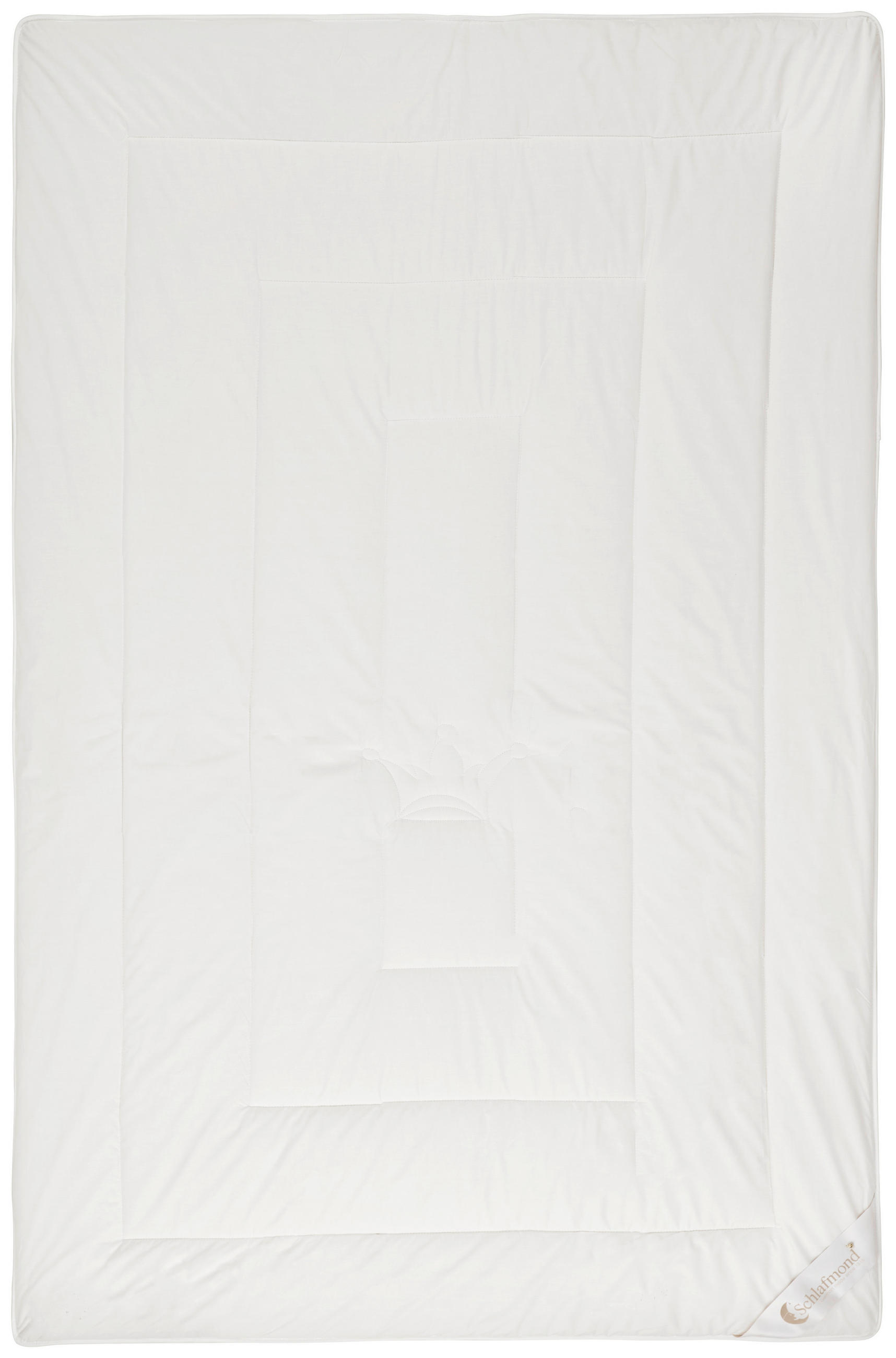 SOMMERDECKE  140/200 cm 60 % TENCEL™ Lyocell, 20 % Kapok, 20 % Schurwolle  - Weiß, Basics (140/200cm) - Schlafmond