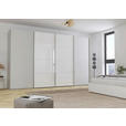SCHWEBETÜRENSCHRANK 361/235/68 cm 4-türig  - Chromfarben, KONVENTIONELL, Glas/Holzwerkstoff (361/235/68cm) - Novel