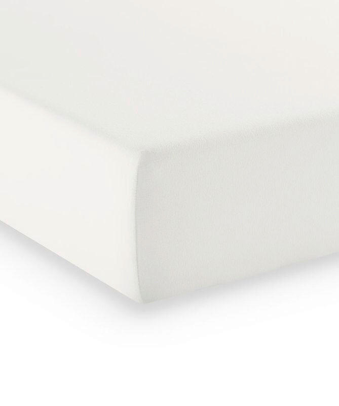 BOXSPRING-FIXLEINTUCH - Weiss, Basics, Textil (180-200/200-210cm) - Fleuresse