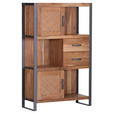 REGAL  90/140/42 cm Akaziefarben  - Anthrazit/Akaziefarben, Trend, Holz/Metall (90/140/42cm) - Carryhome