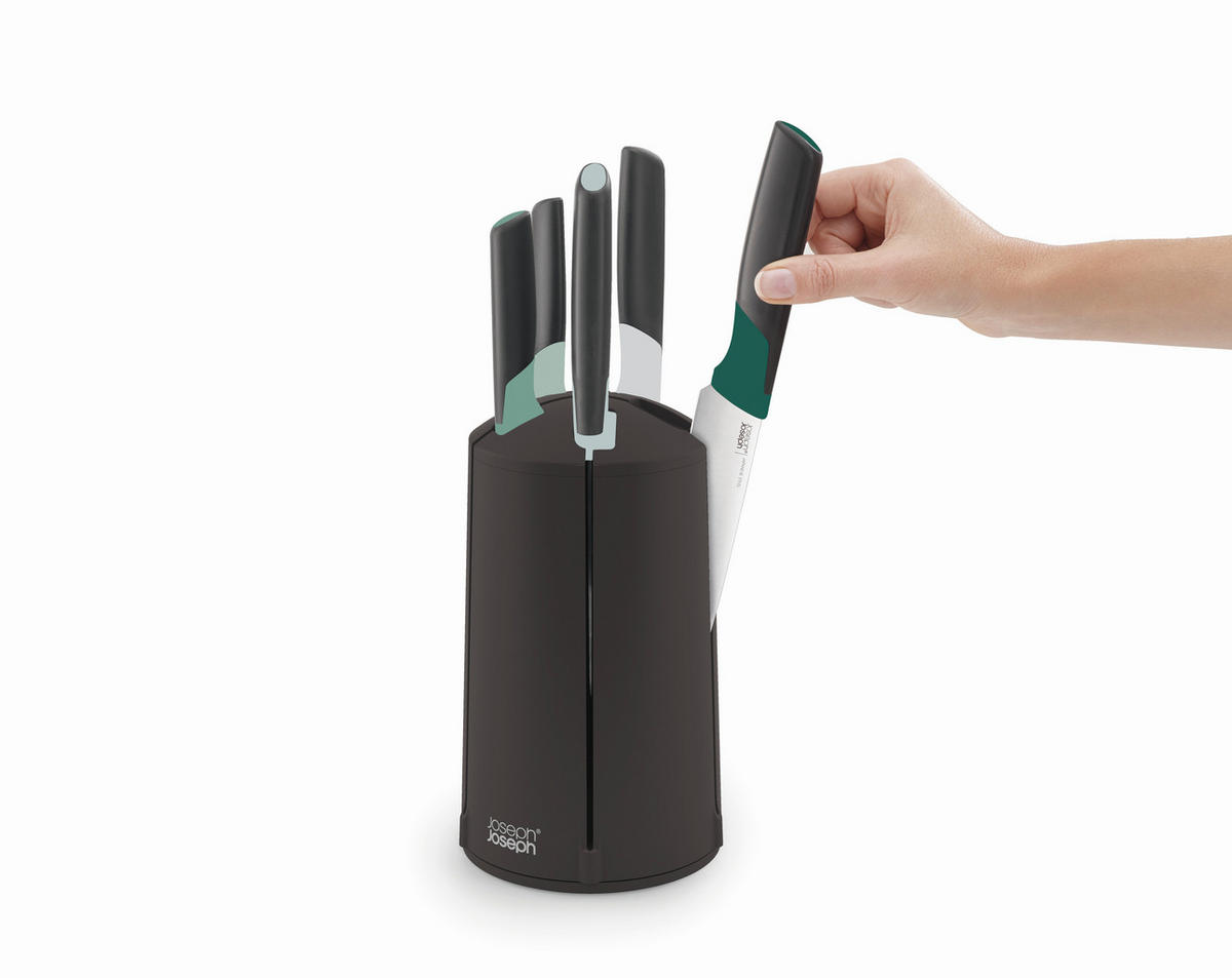 SET NOŽEVA      5-dijelni  Elevate  - višebojno/boje oplemenjenog čelika, Basics, metal/plastika (13,3/35/13,3cm) - Joseph Joseph