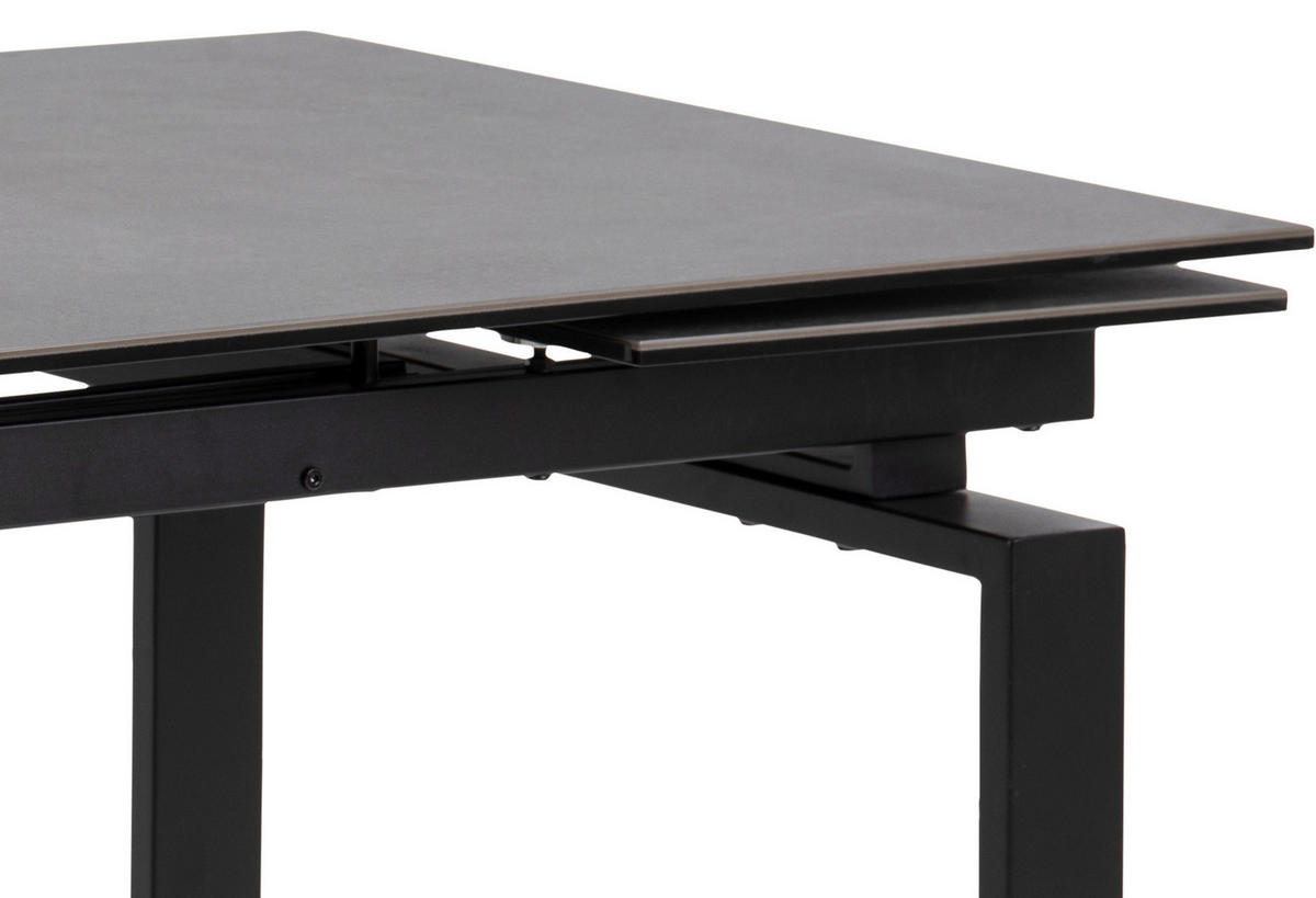 STOL ZA BLAGOVAONICU  crna  metal, keramika      - crna, Konvencionalno, metal/keramika (120/85/76cm) - Livetastic