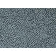 ECKSOFA in Mikrofaser Blau  - Blau/Alufarben, Design, Textil/Metall (242/275cm) - Dieter Knoll