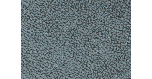 ECKSOFA in Mikrofaser Blau 242/275 cm - Blau/Alufarben, Design, Textil/Metall (242/275cm) - Dieter Knoll