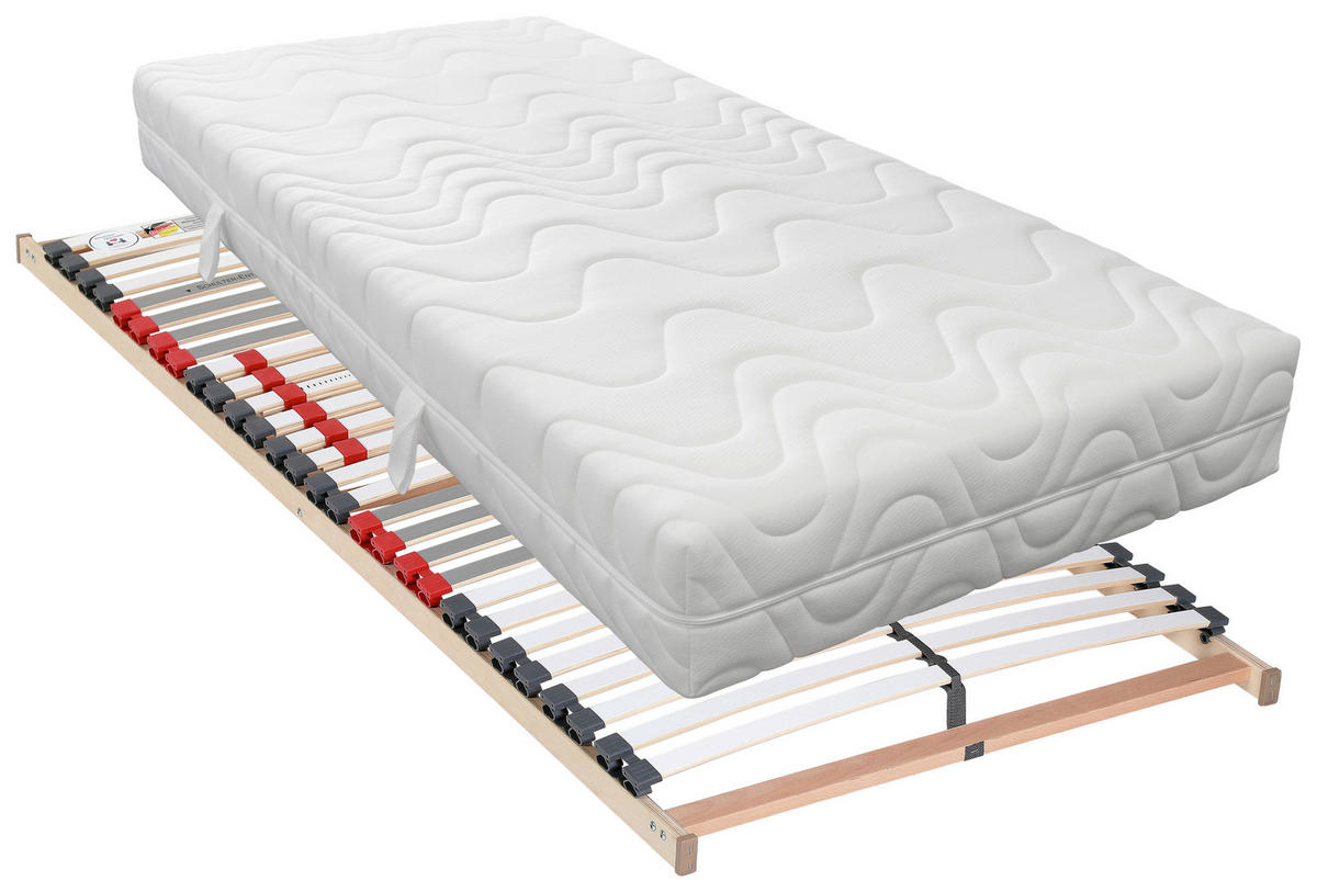 MATRATZENSET 90/200 cm  - Naturfarben, Basics, Holz (90/200cm) - Novel