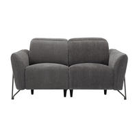 DVOSJED tekstil  tamno siva    - tamno siva/crna, Lifestyle, tekstil/metal (164/83/107/111cm) - Livetastic