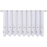 KURZGARDINE    145/60 cm  - Beige/Grau, Natur, Textil (145/60cm) - Esposa