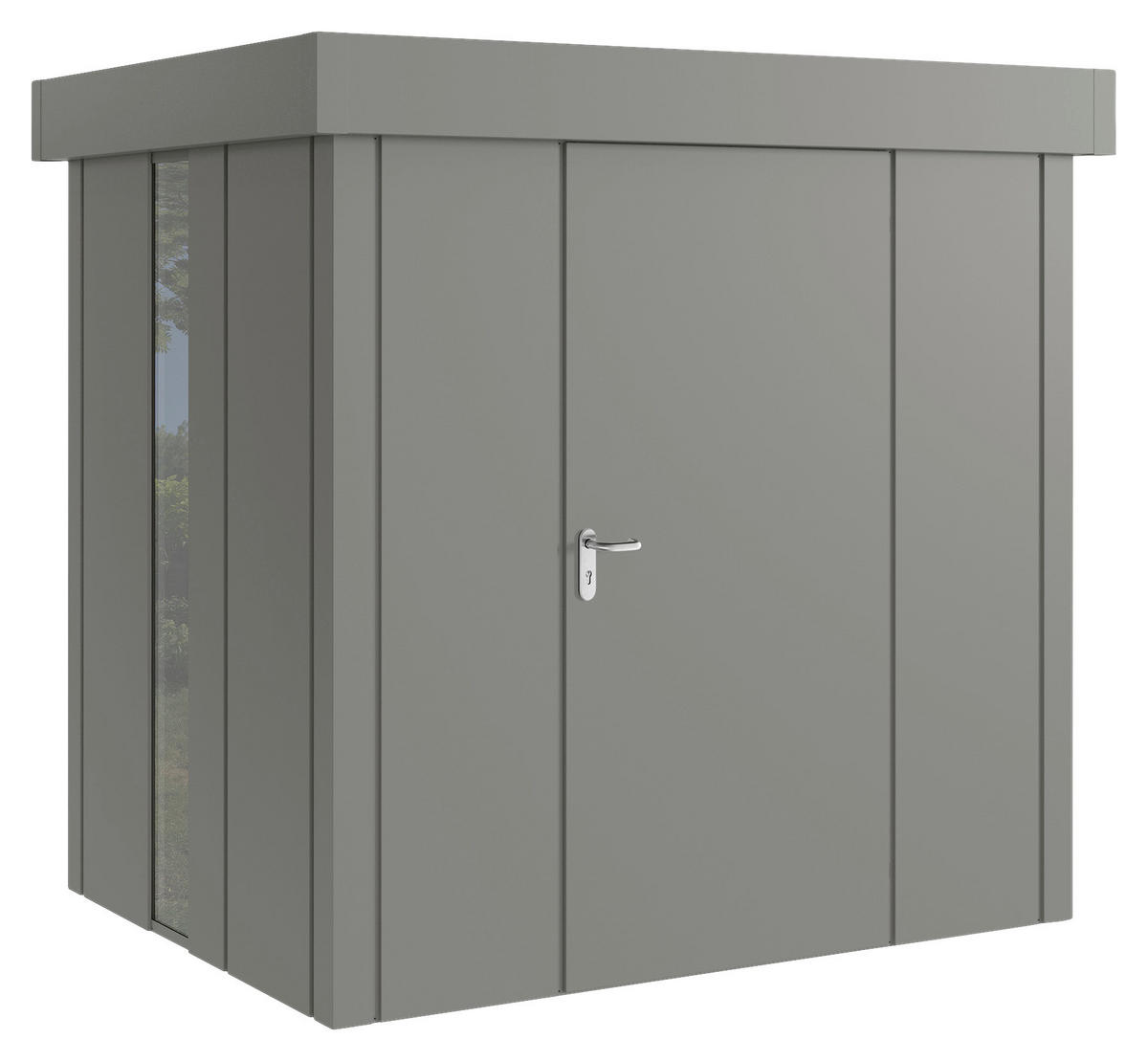 GERÄTEHAUS 229/220/181 cm  - Alufarben, Basics, Metall (229/220/181cm)