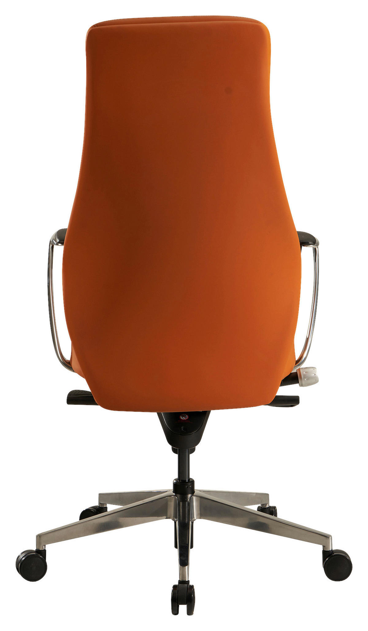 UREDSKA STOLICA  smeđa  tekstil  - srebrne boje/smeđa, Design, tekstil/metal (74/125/74cm) - MID.YOU