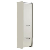 GARDEROBENSCHRANK 57/188/36 cm  - Taupe, Design, Holzwerkstoff (57/188/36cm) - Dieter Knoll