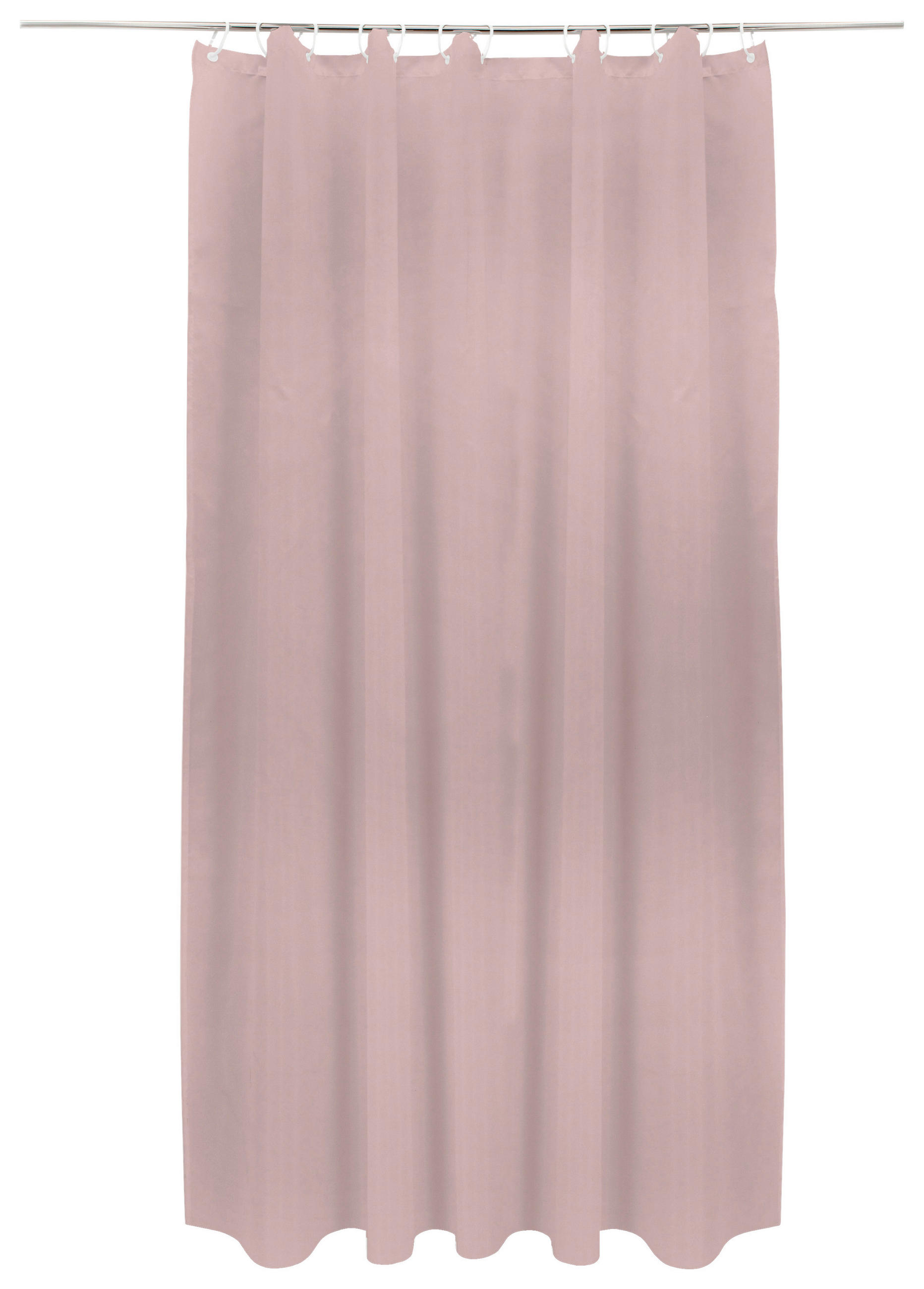 Duschvorhang Svenja BxL 180/200 cm Altrosa