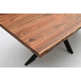 TISCHPLATTE in Holz 240/100/5,5 cm   - Akaziefarben, Design, Holz (240/100/5,5cm) - Landscape