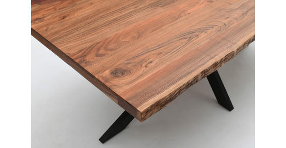 TISCHPLATTE in Holz 240/100/5,5 cm   - Akaziefarben, Design, Holz (240/100/5,5cm) - Landscape