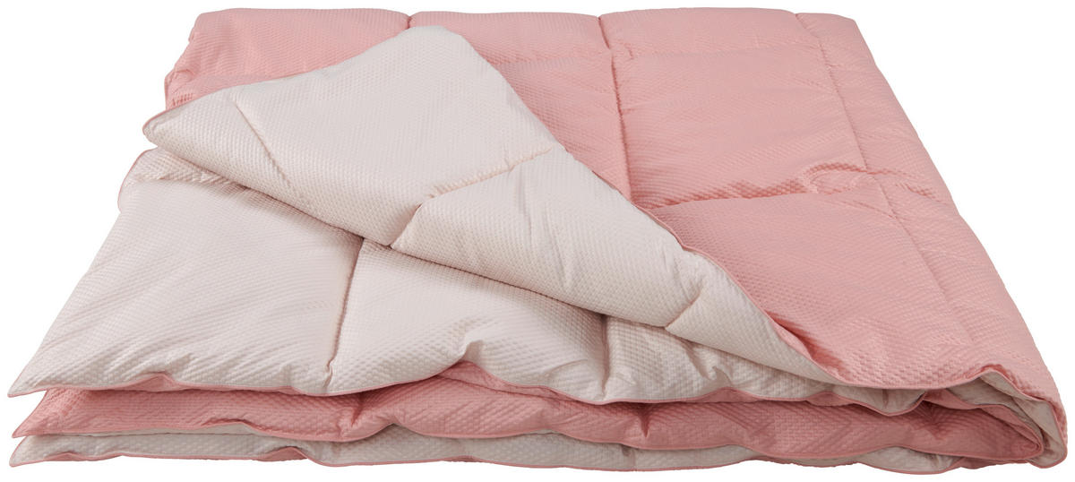 EGÉSZ ÉVES PAPLAN 140/200 cm  - pink/krém, Basics, textil (140/200cm) - Sleeptex