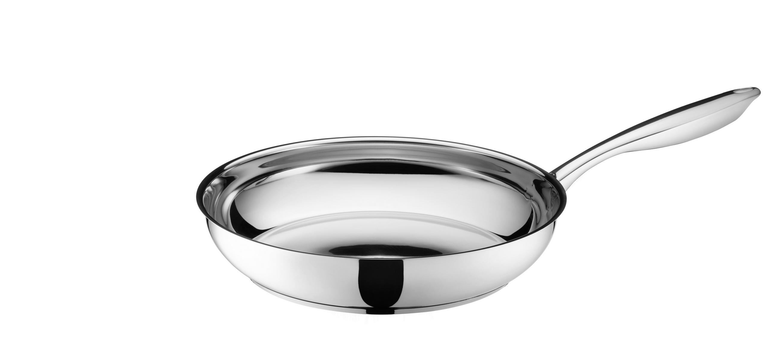 BRATPFANNE Tavos  - Silberfarben, Basics, Metall (28/5,5/28cm) - Mäser