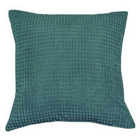 DEKORAČNÝ VANKÚŠ  - petrolejová, Basics, textil (45/45/5cm) - Boxxx