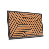 KOKOSMATTE  45/75 cm  Schwarz, Hellbraun  - Hellbraun/Schwarz, Basics, Naturmaterialien/Kunststoff (45/75cm)