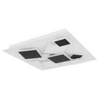 STROPNA LED-SVETILKA   50 W/6400 lm/3000-4000-6000 K/230 V/ - črna/bela, Trend, kovina/umetna masa (50/50/6,5cm) - Novel