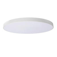 LED-DECKENLEUCHTE 80 W    80/80/5 cm  - Weiss, Konventionell, Kunststoff/Metall (80/80/5cm) - Lucide