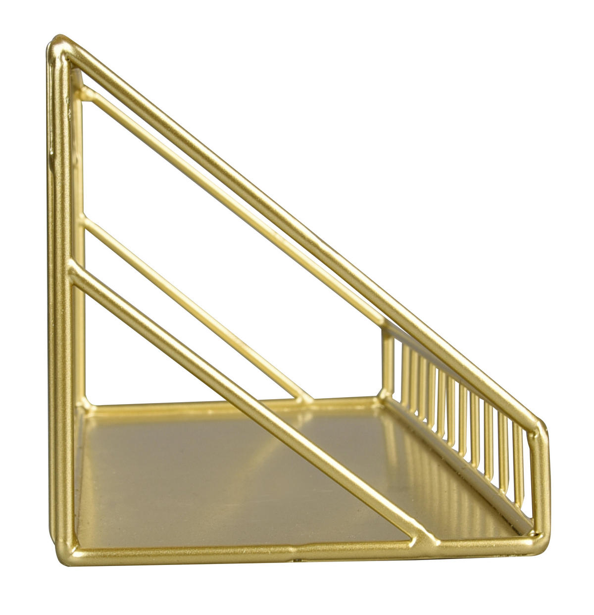 WANDREGAL Goldfarben  - Goldfarben, MODERN, Metall (30/11/11cm)