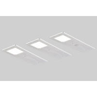 UNTERBAULEUCHTEN-SET 19/0,4/7 cm   - Alufarben, Basics, Metall (19/0,4/7cm)