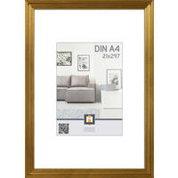 BILDERRAHMEN - Goldfarben, Basics, Glas/Kunststoff (23/32/1.2cm)