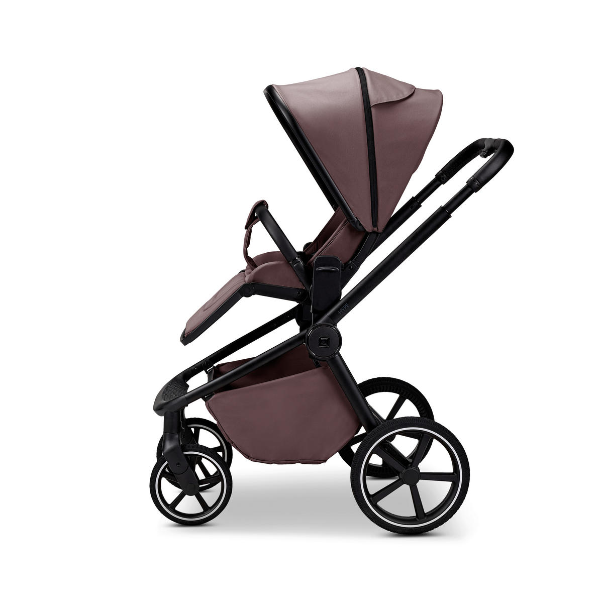 BUGGY Hype  - Schwarz/Braun, Basics, Textil (96/57/114cm) - Moon