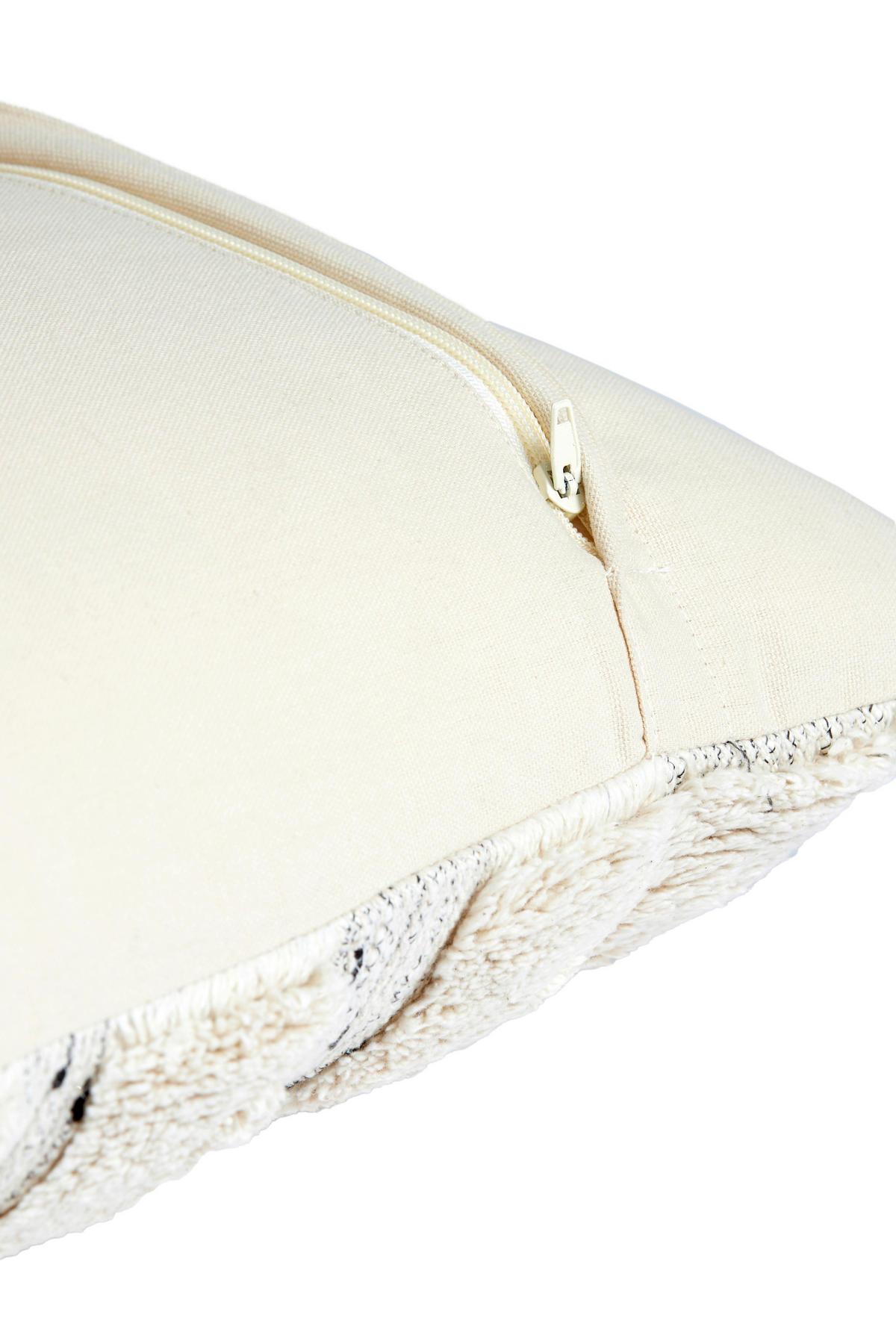 ZIERKISSEN SAKALA 45/45 cm  - Creme, LIFESTYLE, Textil (45/45cm) - Light & Living