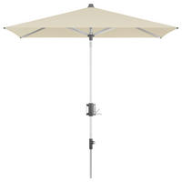 SONNENSCHIRM 230x150 cm Naturfarben  - Alufarben/Naturfarben, KONVENTIONELL, Textil/Metall (230/150cm) - KNIRPS