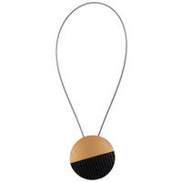 RAFFHALTER  - Goldfarben/Schwarz, Design, Holz/Metall (4cm) - Homeware