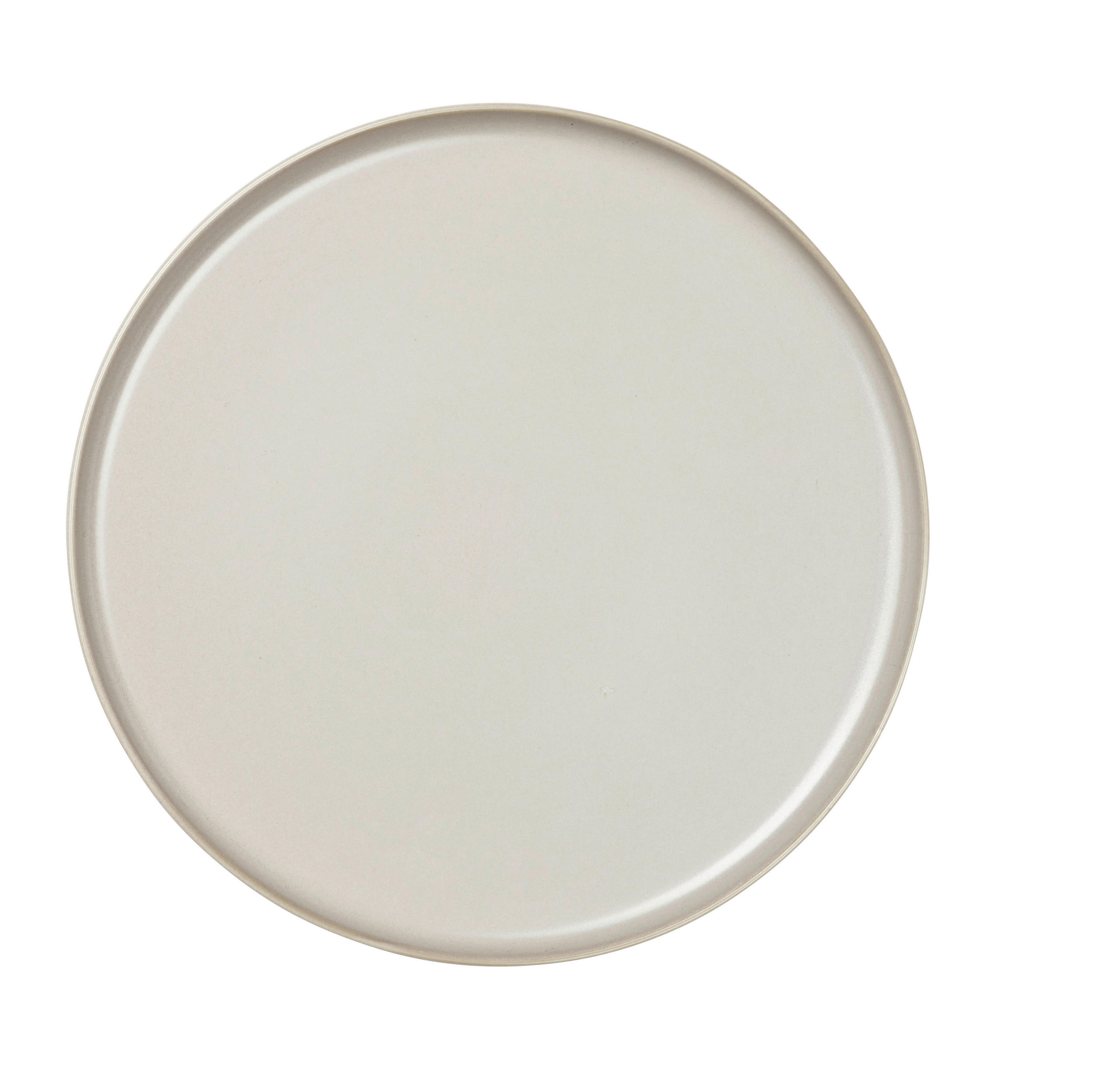 SPEISETELLER Hellgrau 26,5/1,6 cm Coppa Tofu - Hellgrau, Design, Keramik (26,5/1,6cm) - ASA
