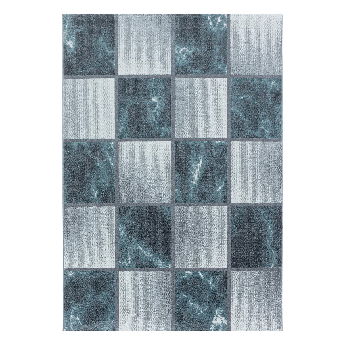 TKANI TEPIH 140/200 cm   plava  Ottawa 4201 blau  - plava, Design, tekstil (140/200cm)