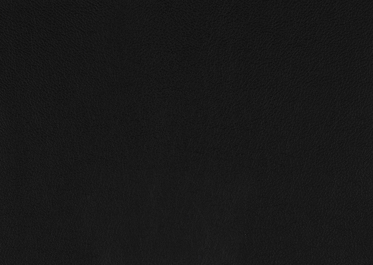 ECKSOFA in Echtleder Schwarz  - Schwarz, Design, Leder/Metall (270/220cm) - Novel